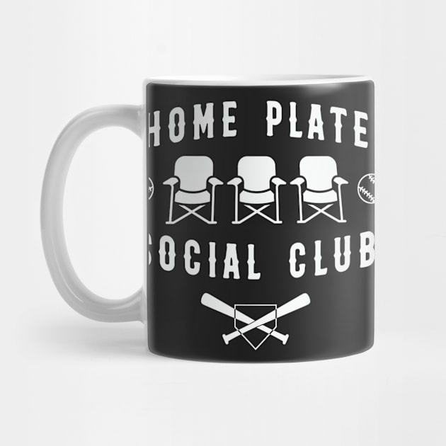 Home Plate  Social Club, Midday, Softball Mom, Softball Dad, Softball Game Day, Softball Grandma, Softball Family by SmilArt